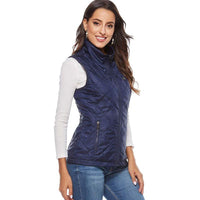 Gilet chauffant en coton pour femme Vêtement-chauffant.com Bleu XXL 