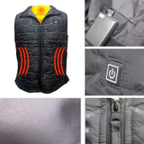 Gilet chauffant pour motard veste chauffante Vêtement-chauffant.com 