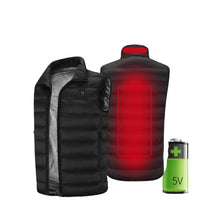 Gilet chauffant rechargeable veste chauffante Vêtement-chauffant.com 