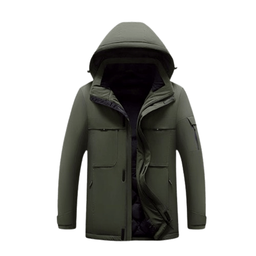 Manteau auto chauffant