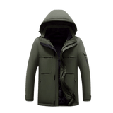 Manteau auto chauffant