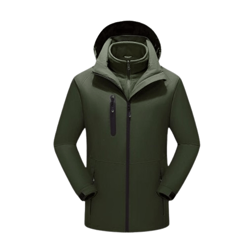 Veste de ski chauffante homme